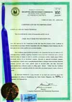 Certificate of Incorporation