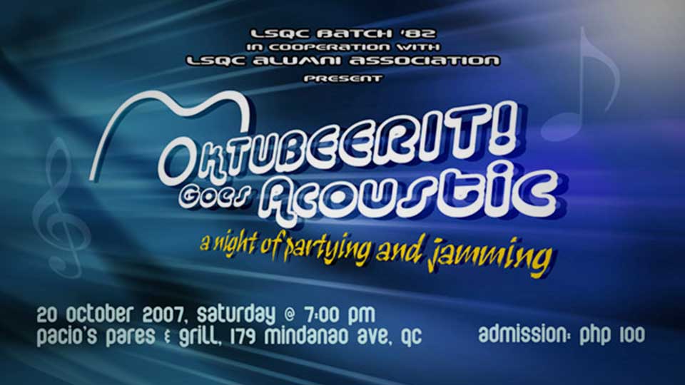 Oktubeerit! Goes Acoustic (2007)